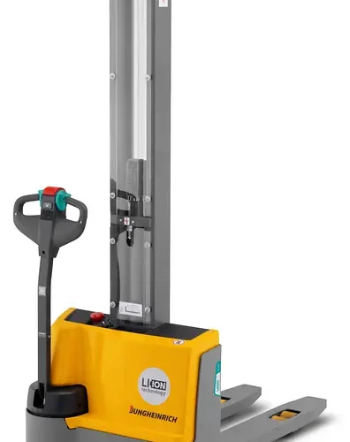 EJC M10b E Apilador con barra timón para conductor acompañante 1,0t